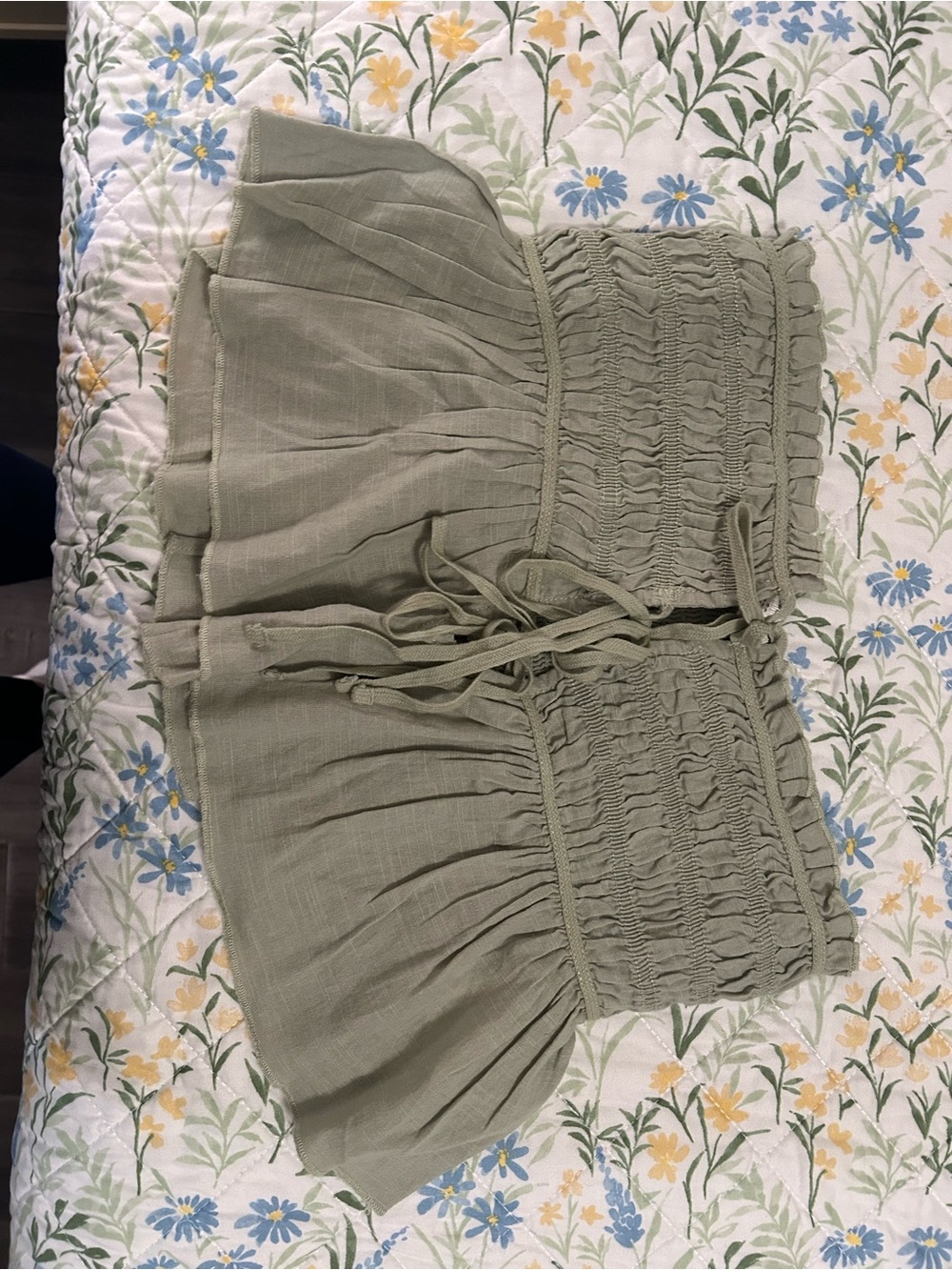 Urban Outfitters Olive Green Top